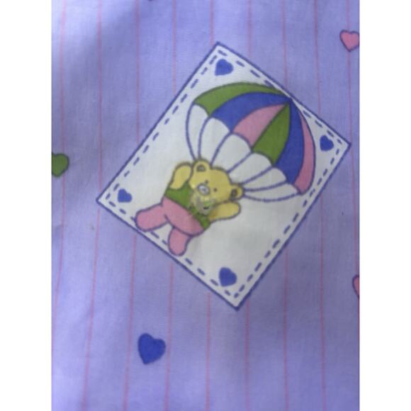 Vintage 90's Y2K Dance Travel Garment Bag Duffel Toiletry Zipper Purple Girls - Picture 10 of 11